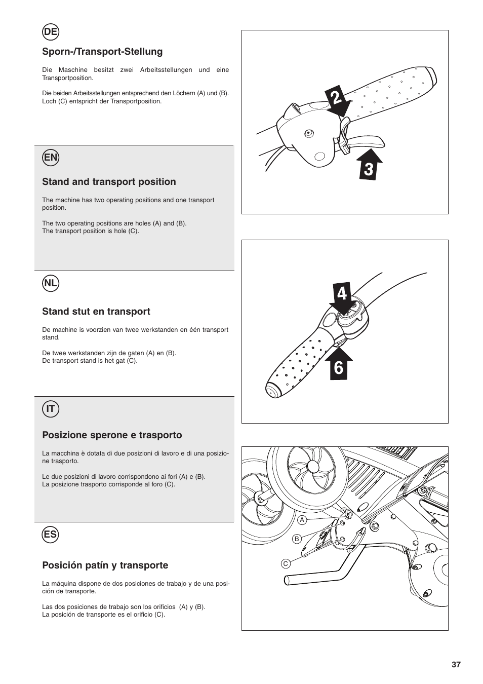 Husqvarna TB1000 User Manual | Page 38 / 44