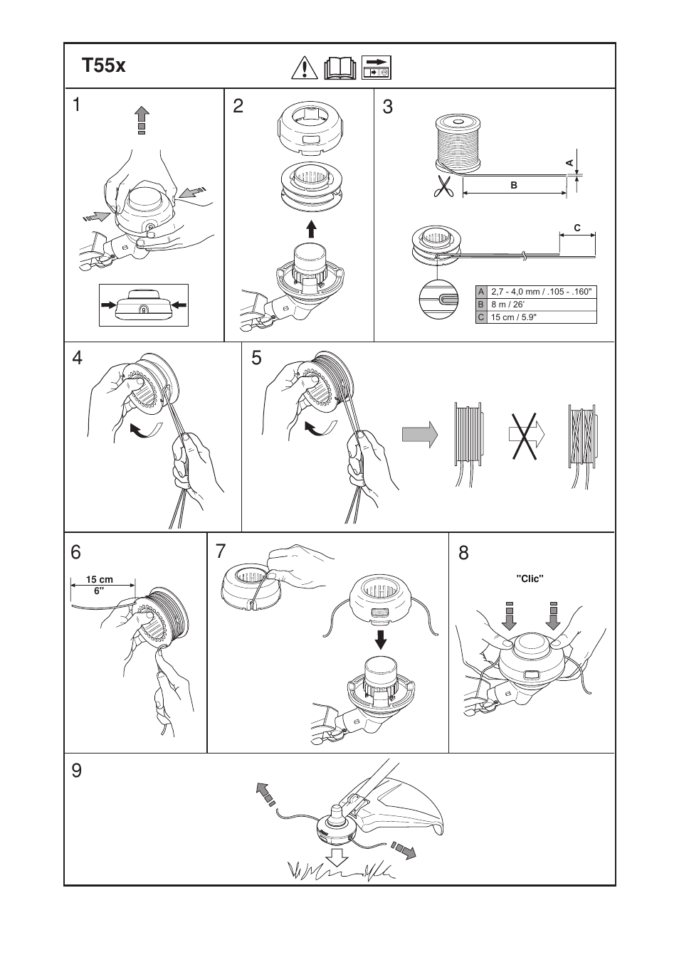 T55x | Husqvarna 143R-II User Manual | Page 33 / 36