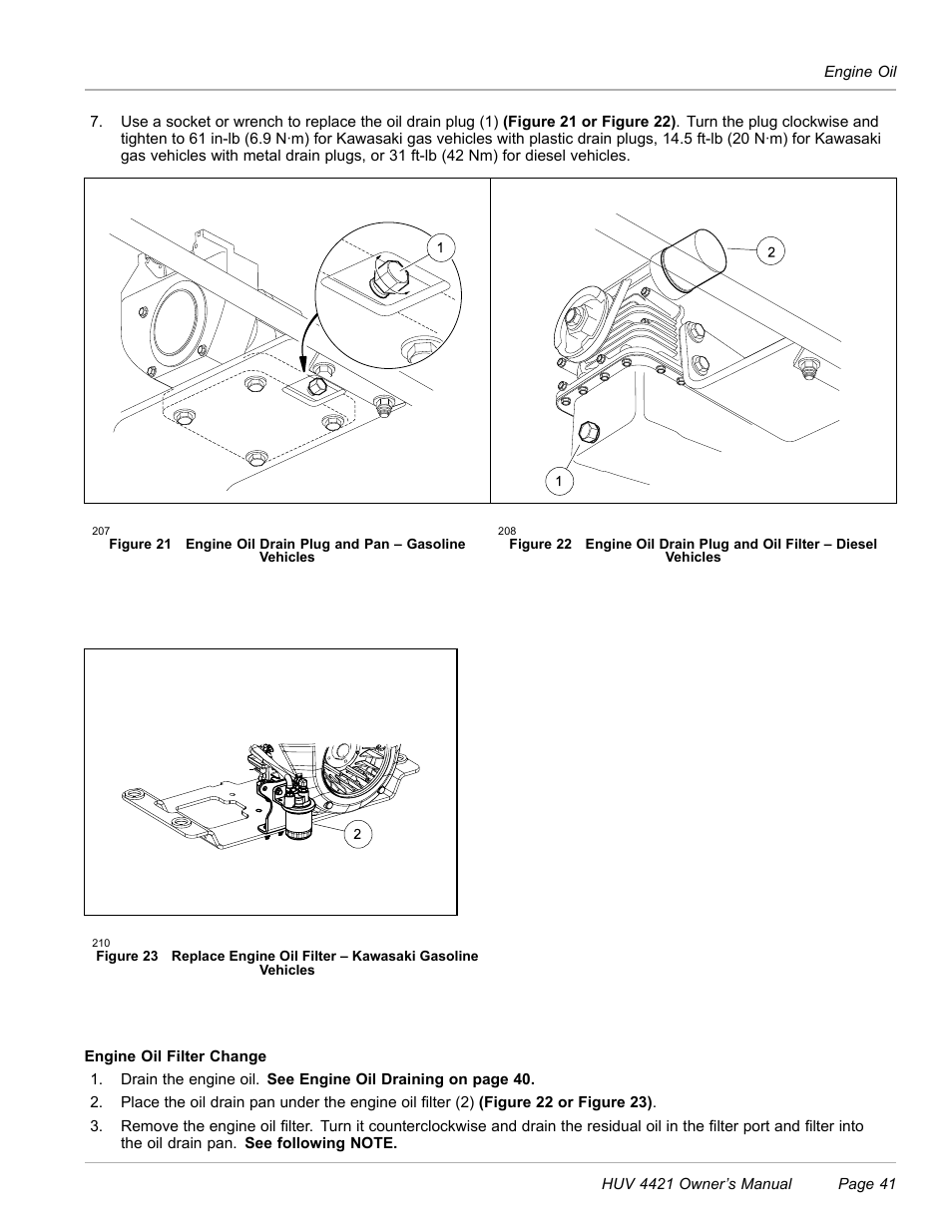 Husqvarna HUV 4421 4421-G/GX/GXL User Manual | Page 43 / 68