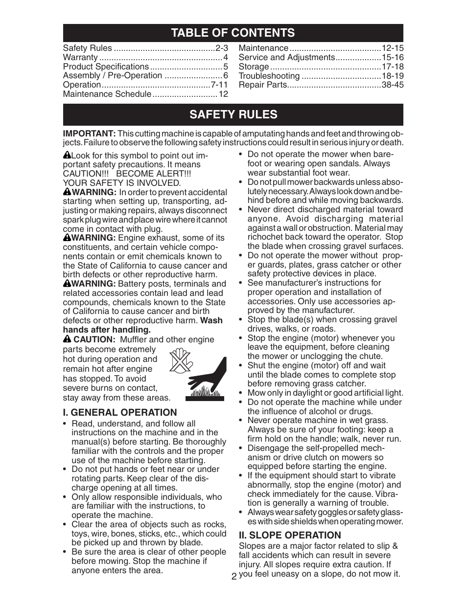 Husqvarna 917.37583 User Manual | Page 2 / 30