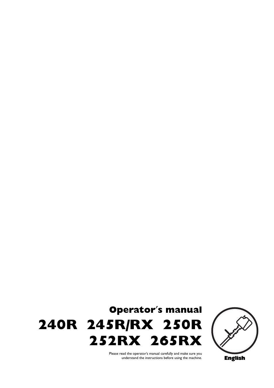 Husqvarna 245R User Manual | 43 pages