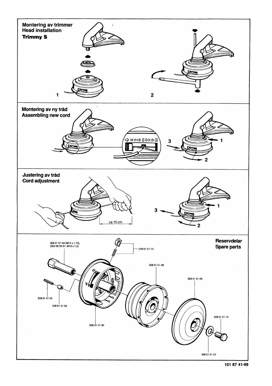 Husqvarna 245R User Manual | Page 38 / 43