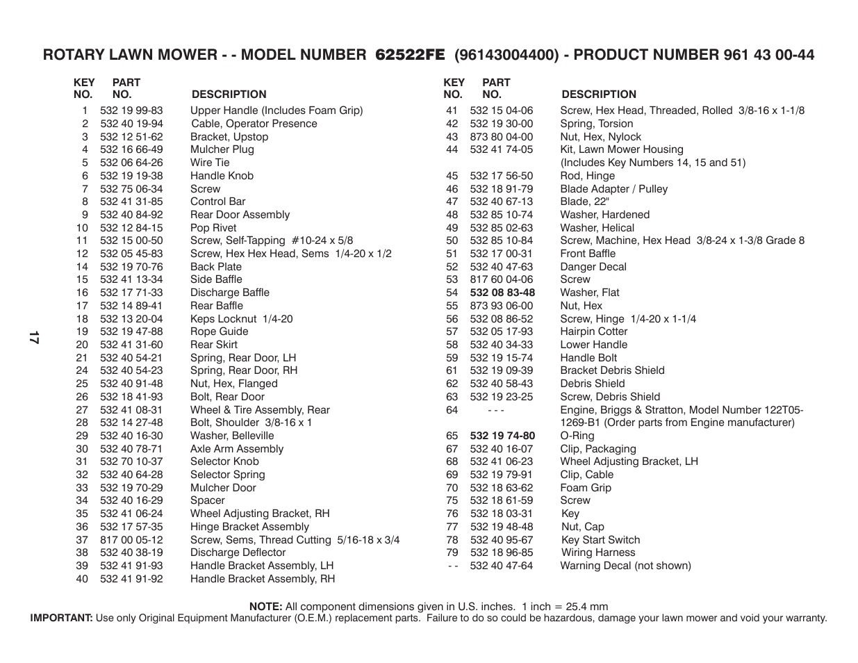 Husqvarna 532424695 User Manual | Page 17 / 21