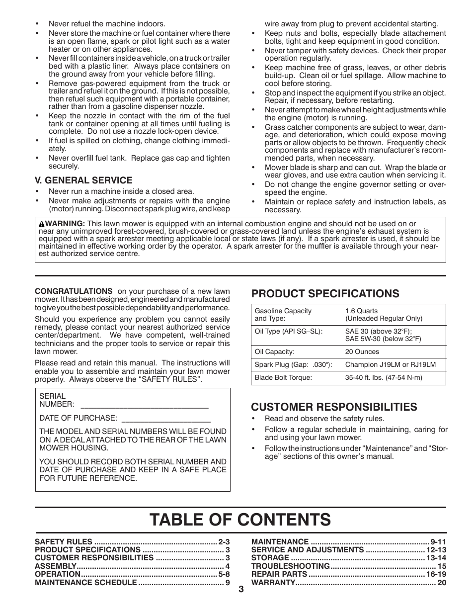 Husqvarna 532424695 User Manual | Page 3 / 21