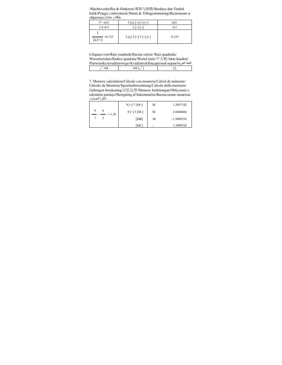 CITIZEN W11-S User Manual | Page 12 / 12