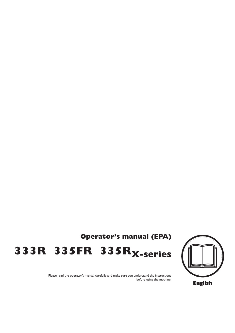 Husqvarna 333R User Manual | 44 pages