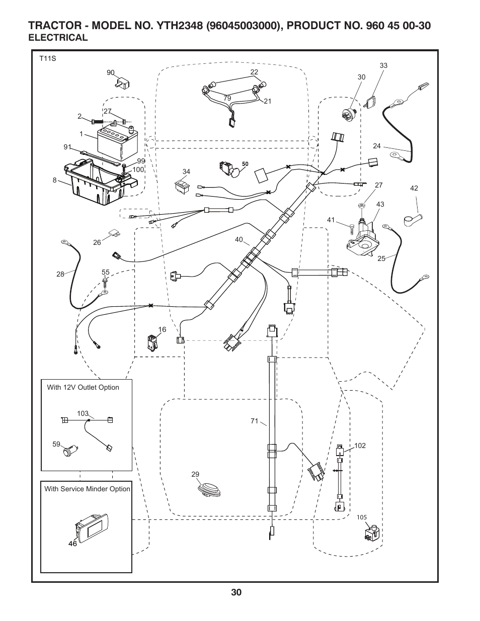 Electrical | Husqvarna 532 44 05-66 User Manual | Page 30 / 48
