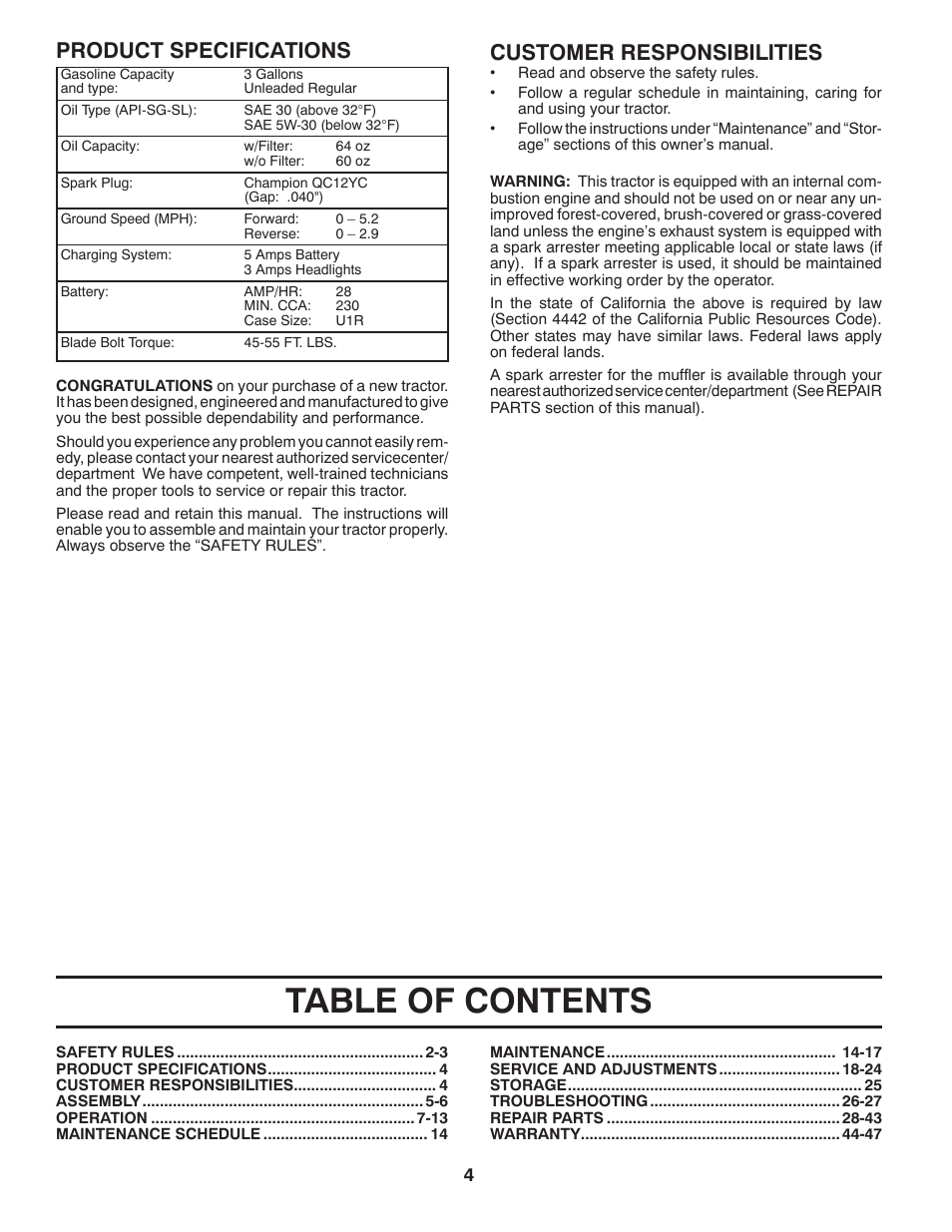 Husqvarna 532 44 05-66 User Manual | Page 4 / 48