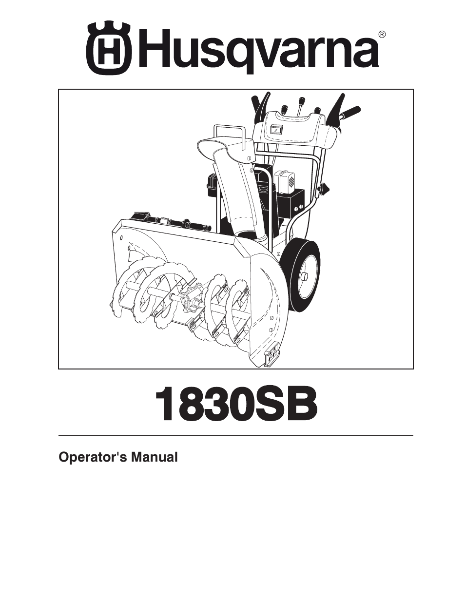 Husqvarna 96193005700 User Manual | 24 pages