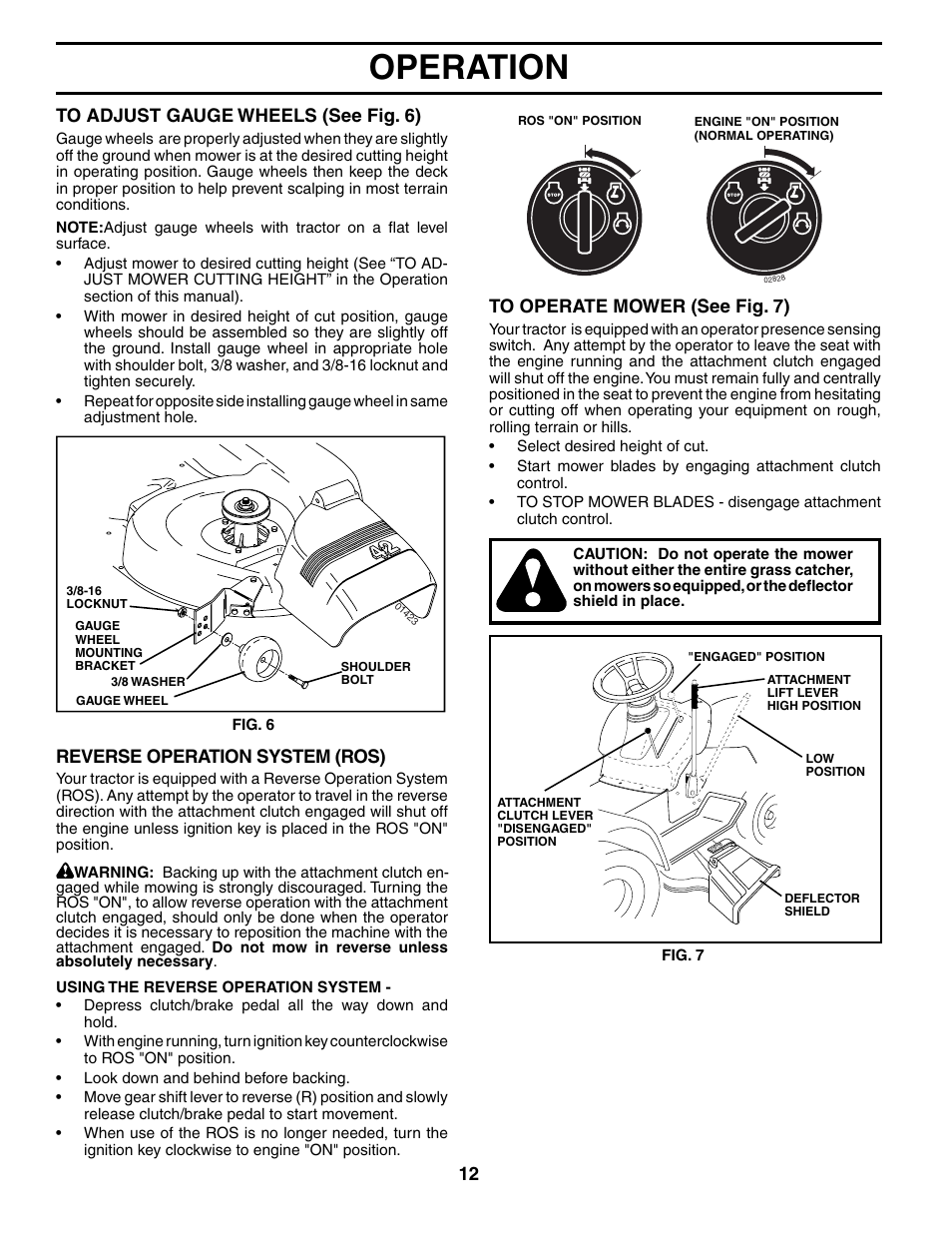 Operation | Husqvarna 96013001900 User Manual | Page 12 / 44