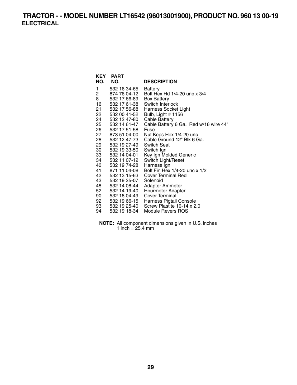 Husqvarna 96013001900 User Manual | Page 29 / 44