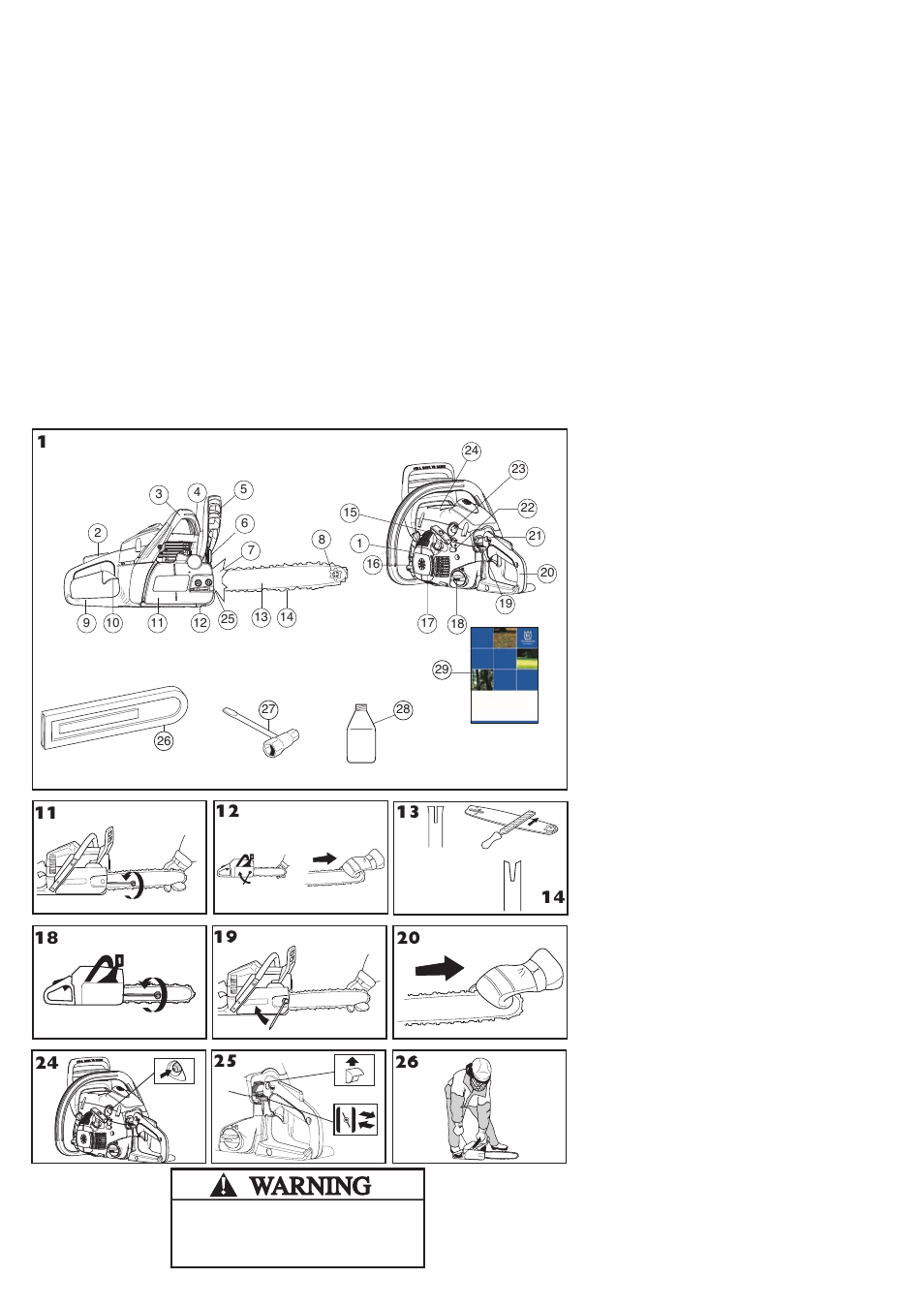 Husqvarna 240 User Manual | Page 2 / 26