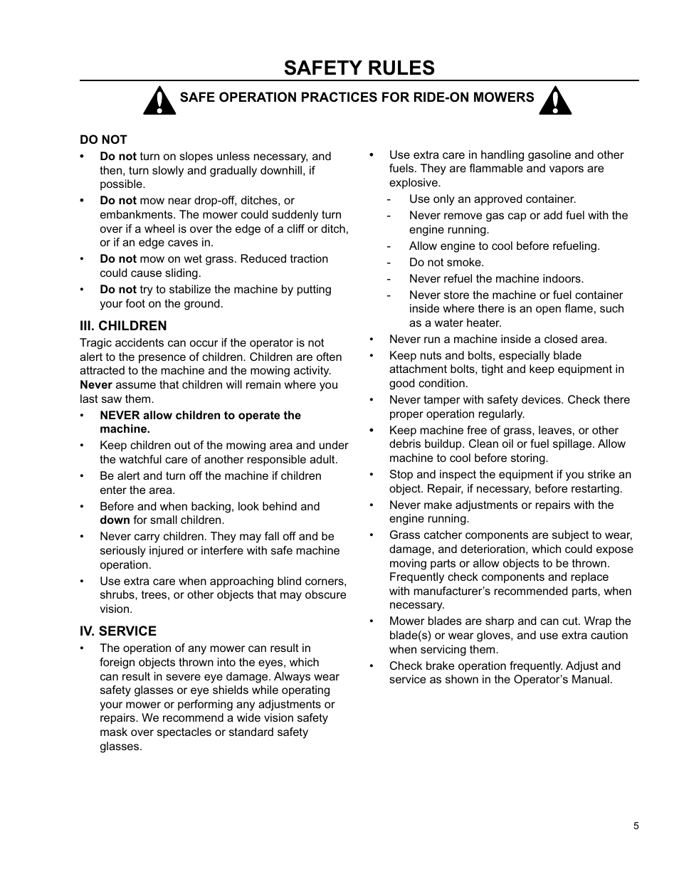 Safety rules | Husqvarna O0803001 User Manual | Page 4 / 26