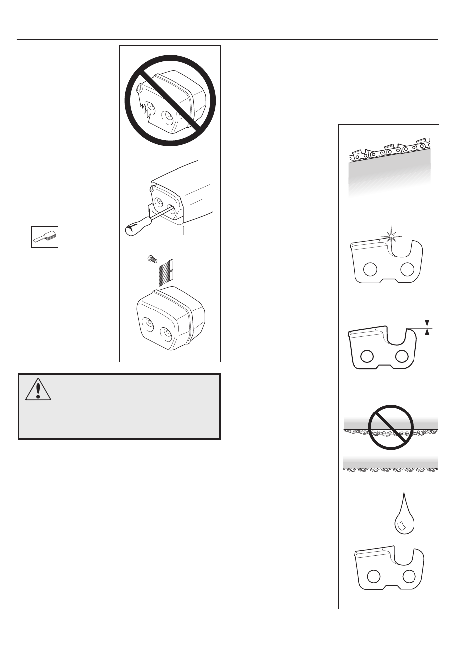 Safety instructions, Cutting equipment | Husqvarna 2083 II User Manual | Page 10 / 36
