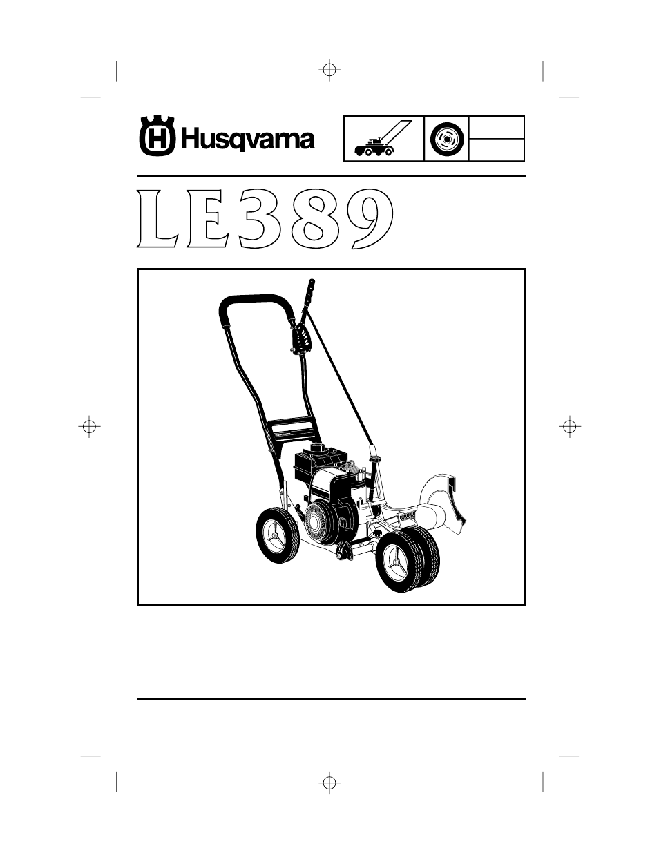 Husqvarna LE389 User Manual | 13 pages