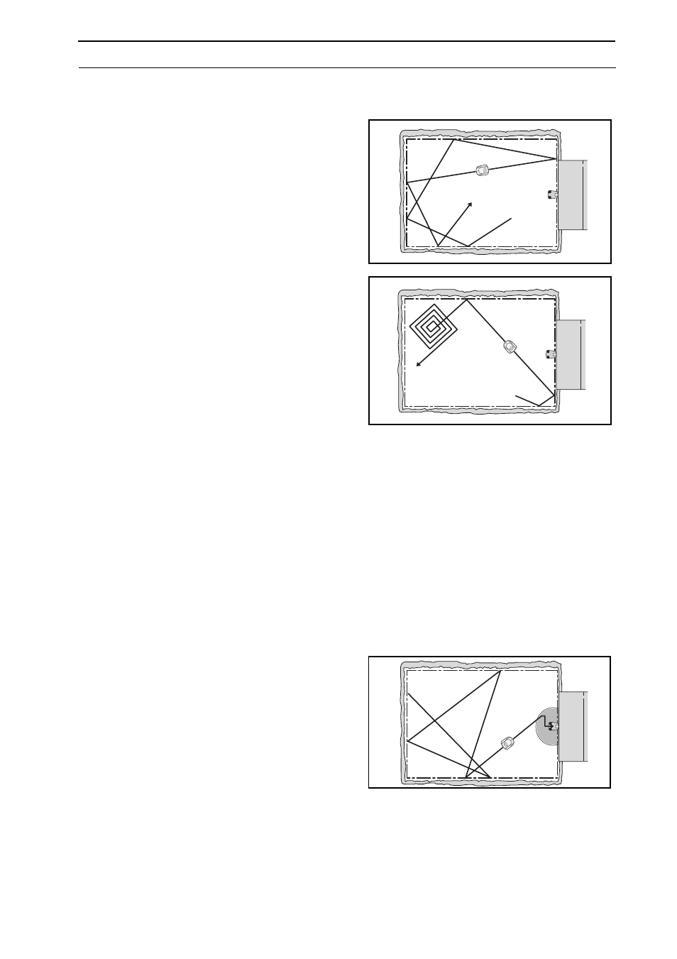 Presentation, 3 search method, Movement pattern | Search method 1: irregular | Husqvarna 230 ACX User Manual | Page 14 / 82