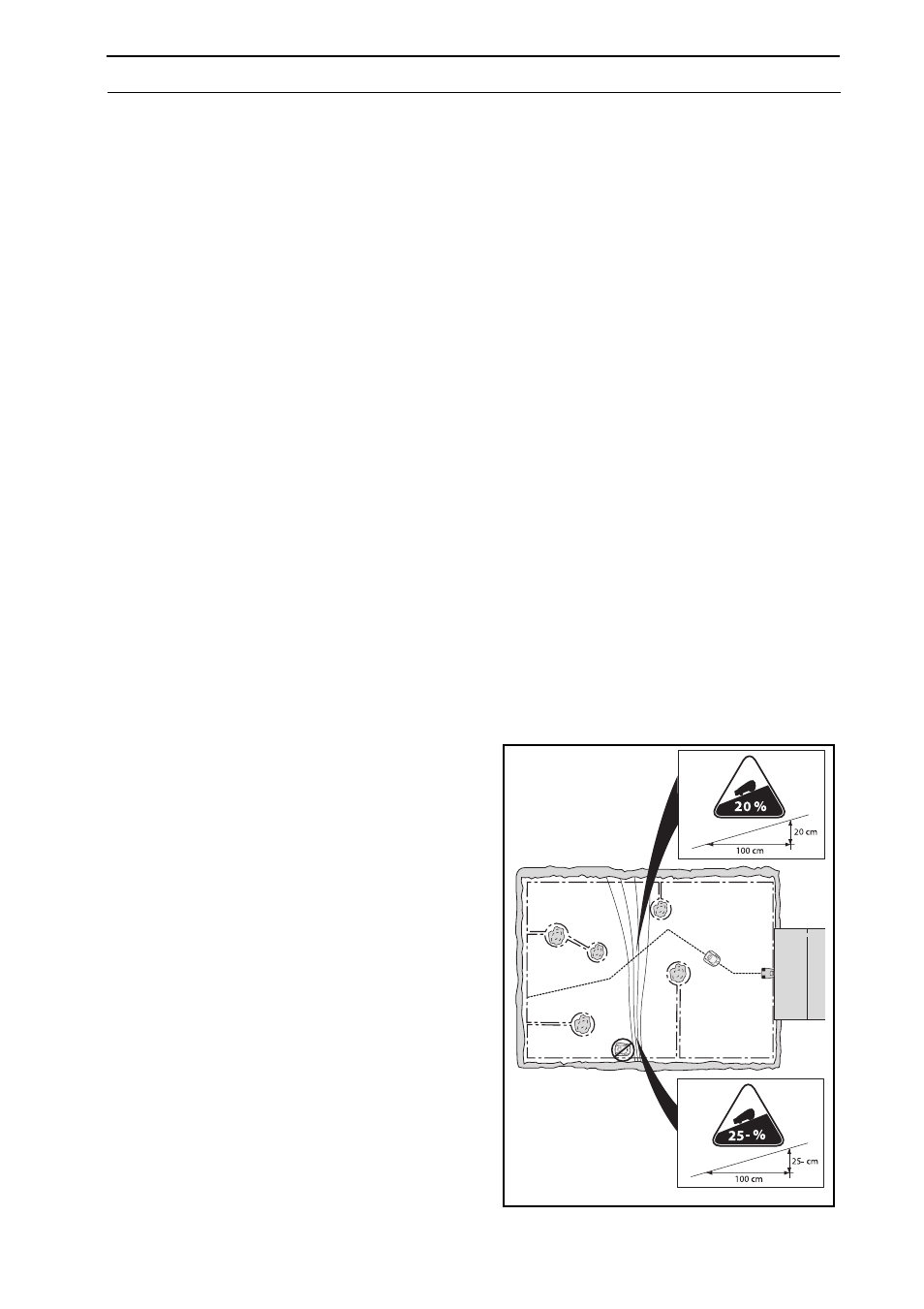 Installation, 8 installation of the guide wire | Husqvarna 230 ACX User Manual | Page 32 / 82