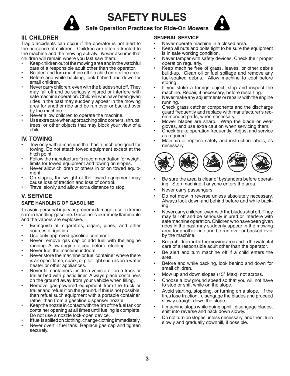 Safety rules | Husqvarna 2042 LS (CA) User Manual | Page 4 / 46