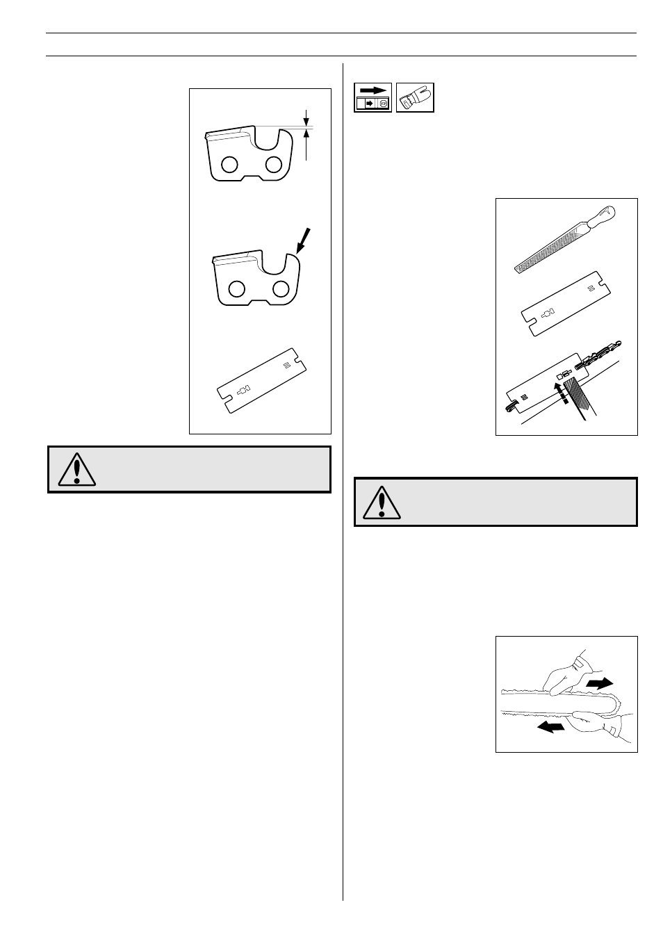Safety instructions, 3 tensioning the chain | Husqvarna 61 User Manual | Page 13 / 41