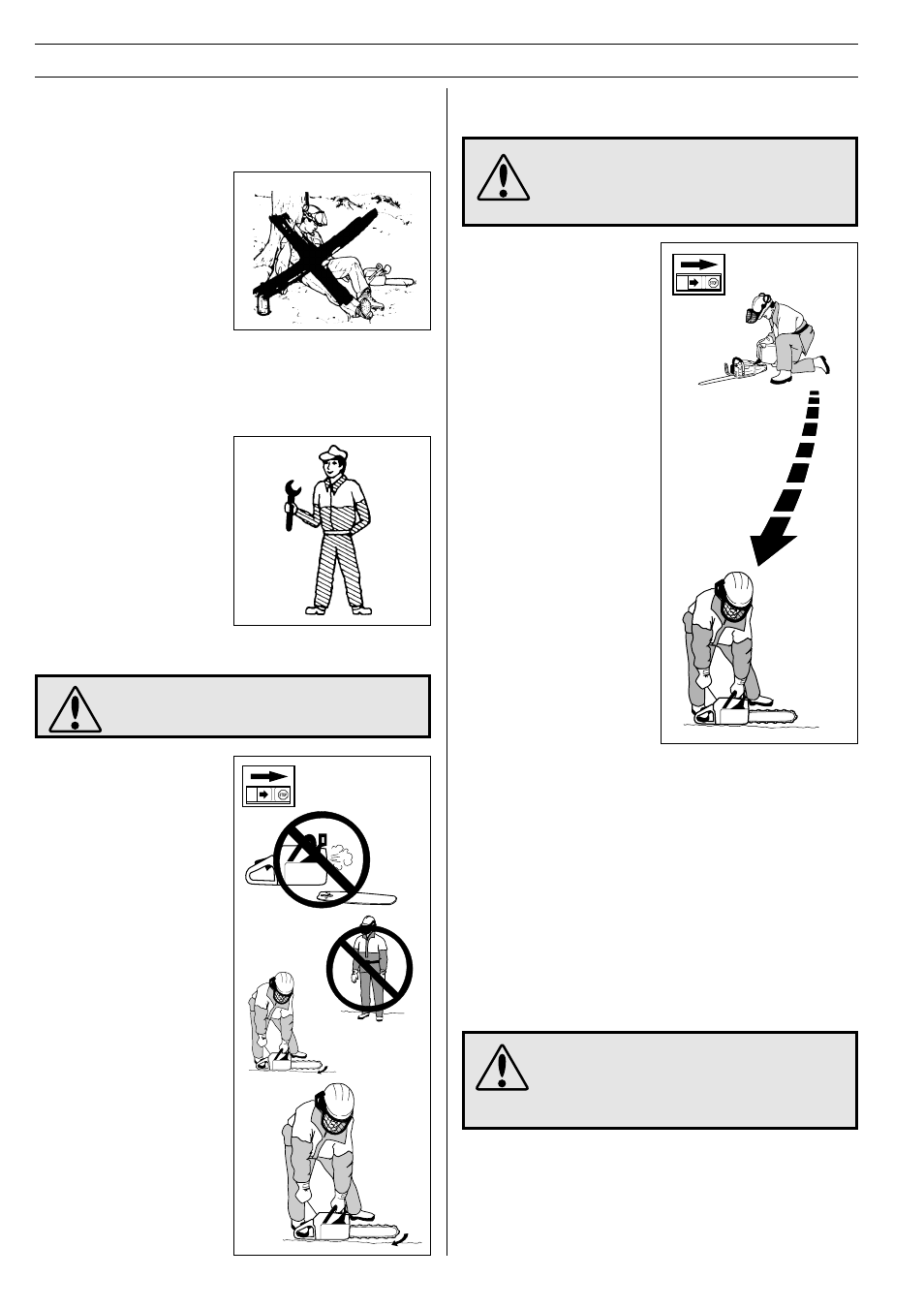 Safety instructions, General safety precautions, Min. 3 m (10 ft) | Husqvarna 61 User Manual | Page 18 / 41