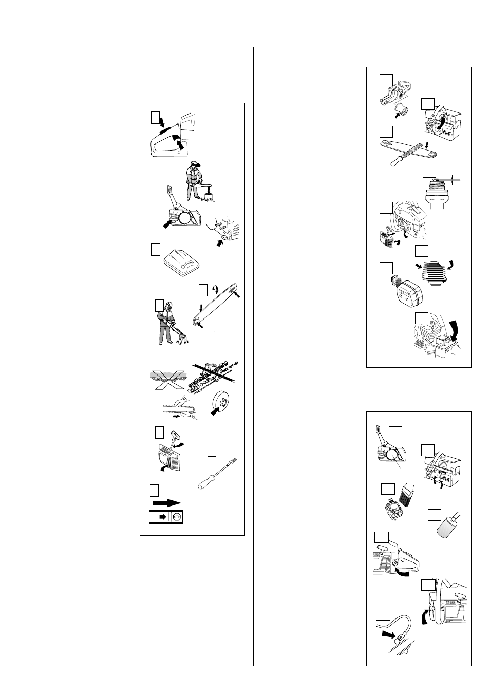 Maintenance, Weekly maintenance, Monthly maintenance | Daily maintenance | Husqvarna 61 User Manual | Page 33 / 41
