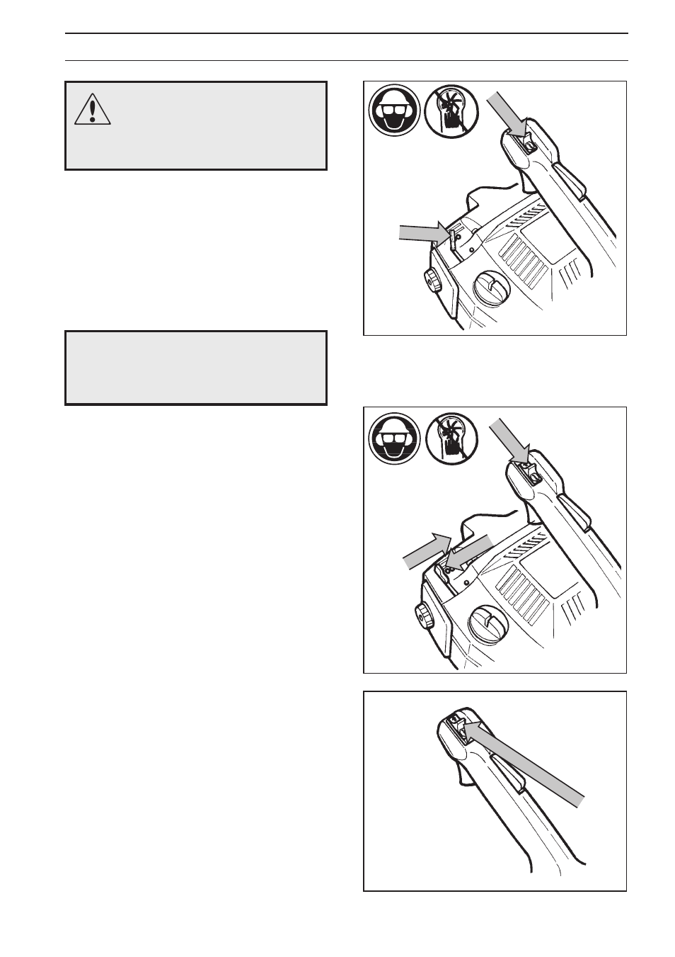 Starting and stopping | Husqvarna 225 HBV User Manual | Page 15 / 32