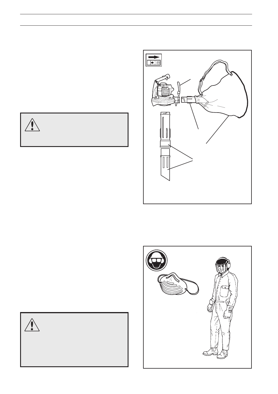 Using the blower | Husqvarna 225 HBV User Manual | Page 18 / 32