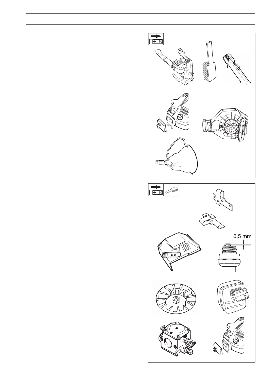 Maintenance schedule, Maintenance, Daily maintenance | Weekly maintenance | Husqvarna 225 HBV User Manual | Page 25 / 32