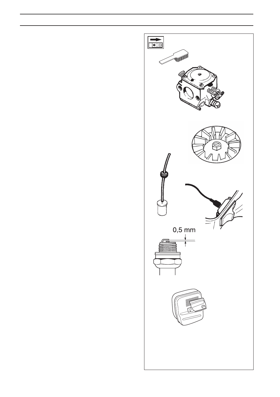 Maintenance, Monthly maintenance | Husqvarna 225 HBV User Manual | Page 26 / 32