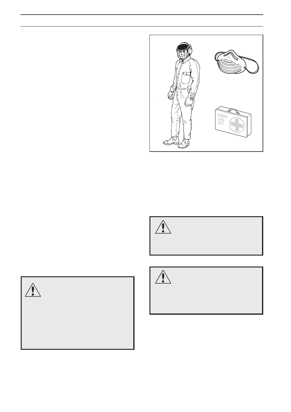 Safety instructions, Personal safety equipment fuel safety, Personal safety | Muffler | Husqvarna 225 HBV User Manual | Page 6 / 32