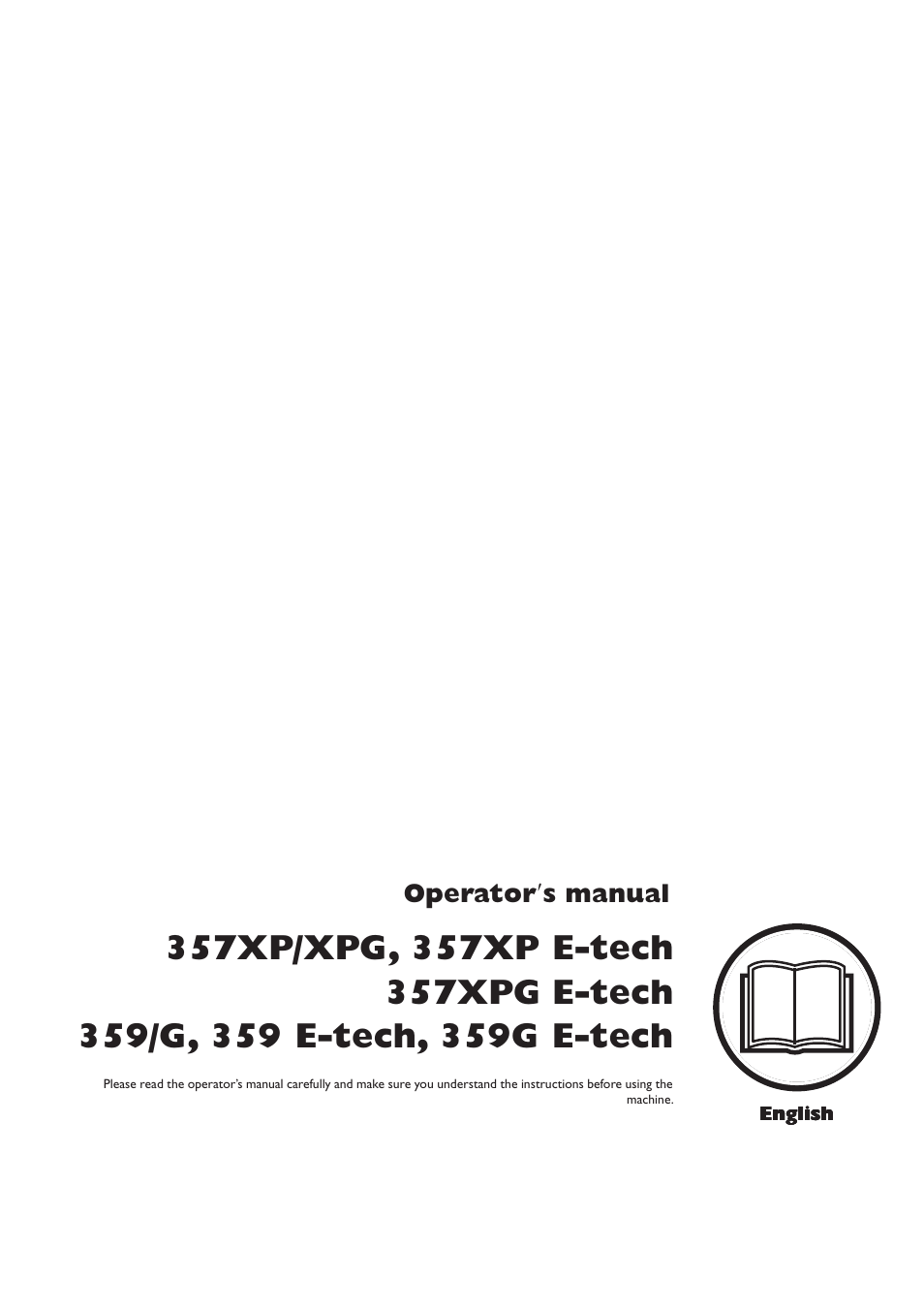 Husqvarna 357XPG E-tech User Manual | 44 pages