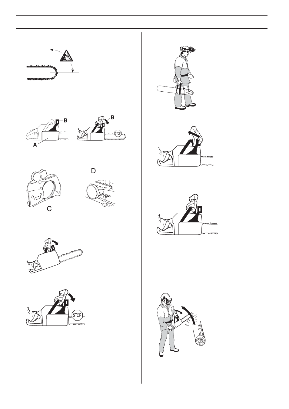 General safety precautions | Husqvarna 357XPG E-tech User Manual | Page 8 / 44