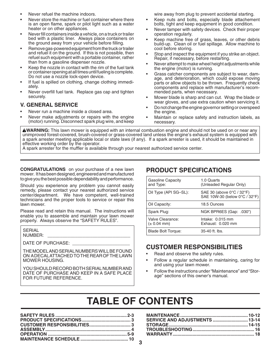 Husqvarna 7021R User Manual | Page 3 / 18