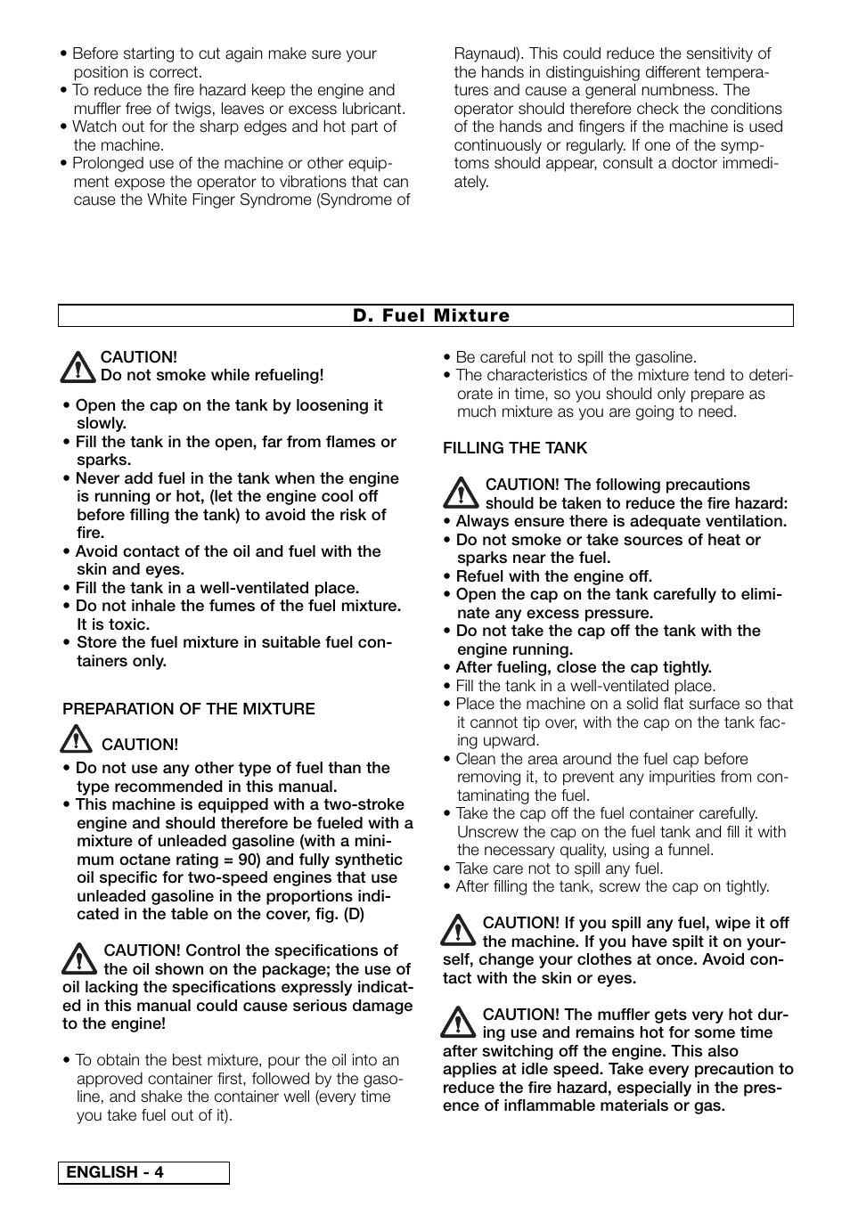 Husqvarna PN 249512 User Manual | Page 6 / 10