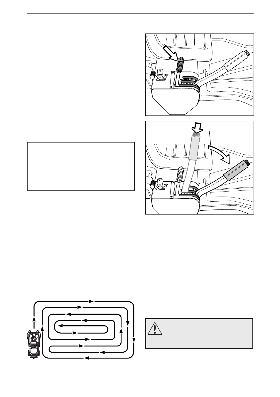 Driving | Husqvarna 11/13 H User Manual | Page 19 / 40