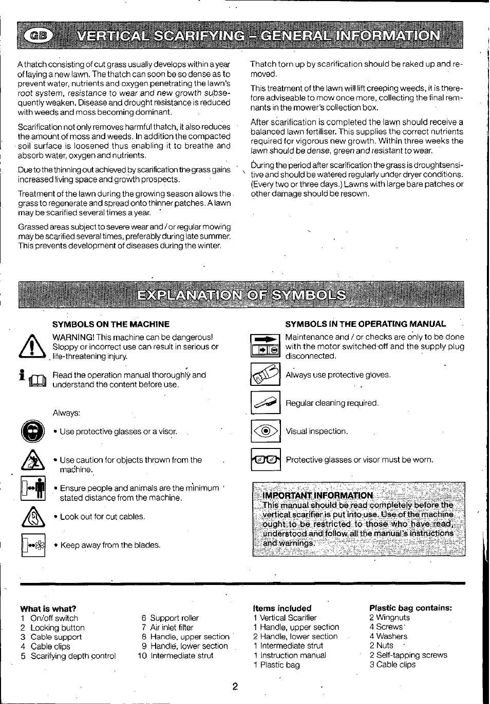 Husqvarna 295-6273-01 User Manual | Page 2 / 42