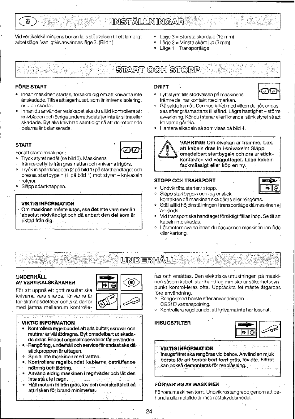 Husqvarna 295-6273-01 User Manual | Page 26 / 42
