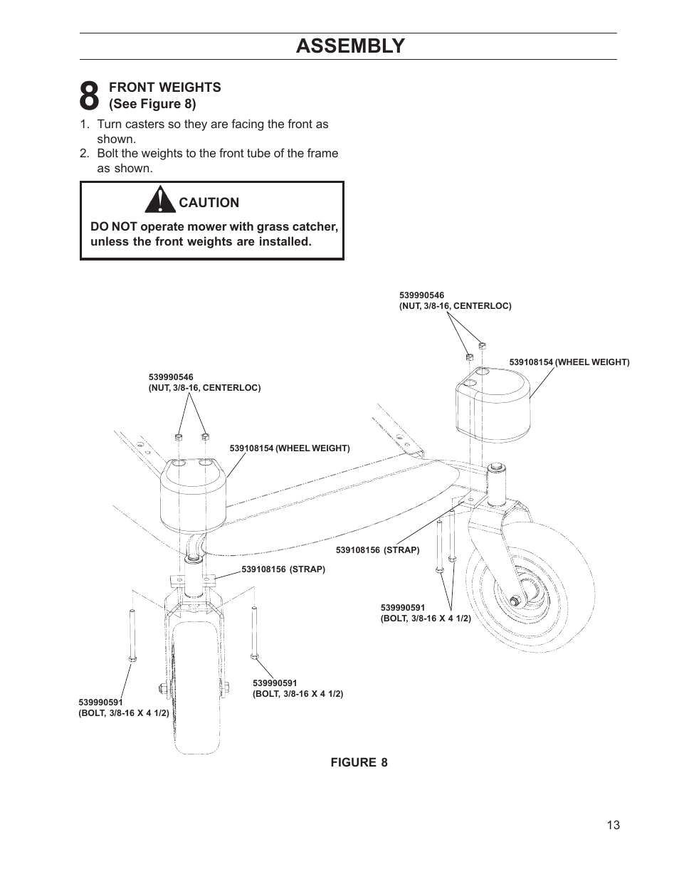 Assembly | Husqvarna 968999211 User Manual | Page 13 / 20