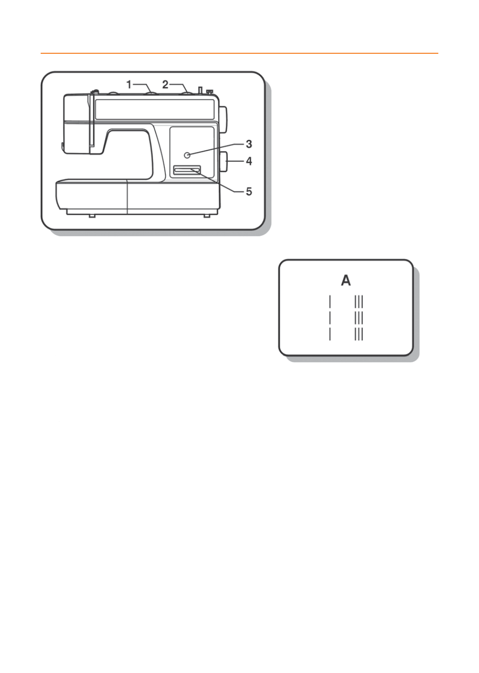 Straight stitching and needle position | Husqvarna E20 User Manual | Page 23 / 36