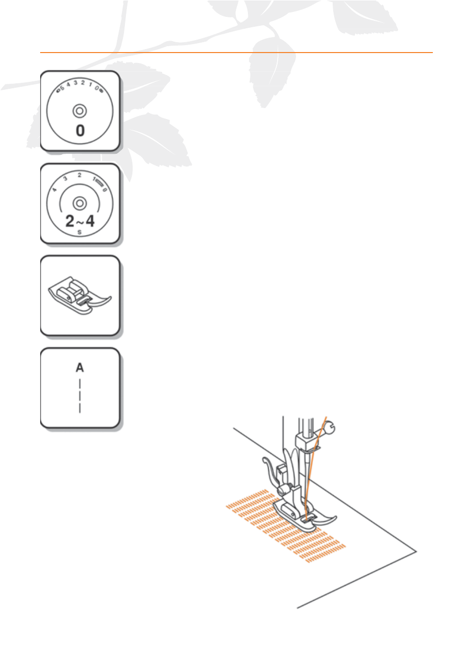 Darning | Husqvarna E20 User Manual | Page 32 / 36