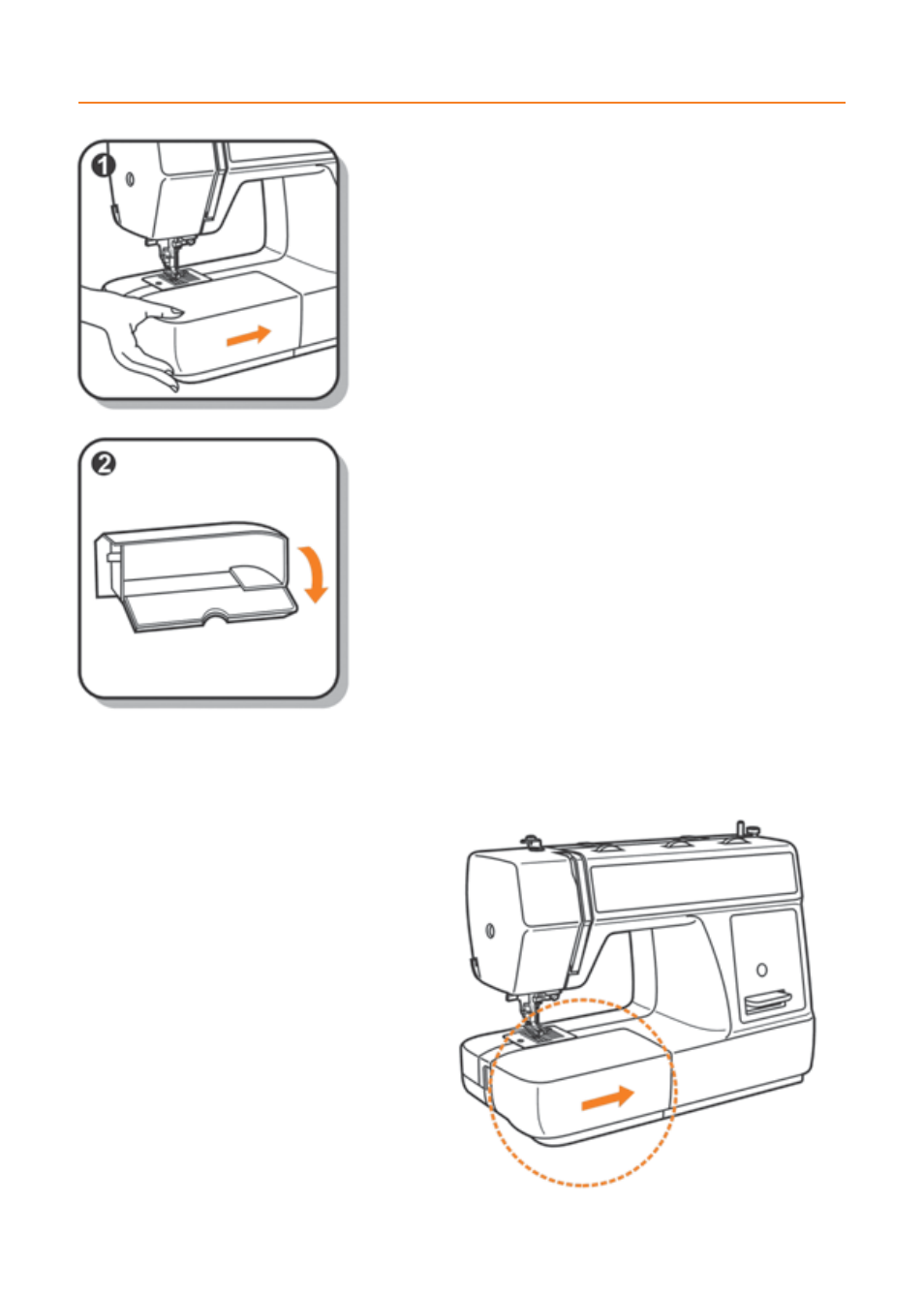 Slide on the snap-in accessory box | Husqvarna E20 User Manual | Page 7 / 36