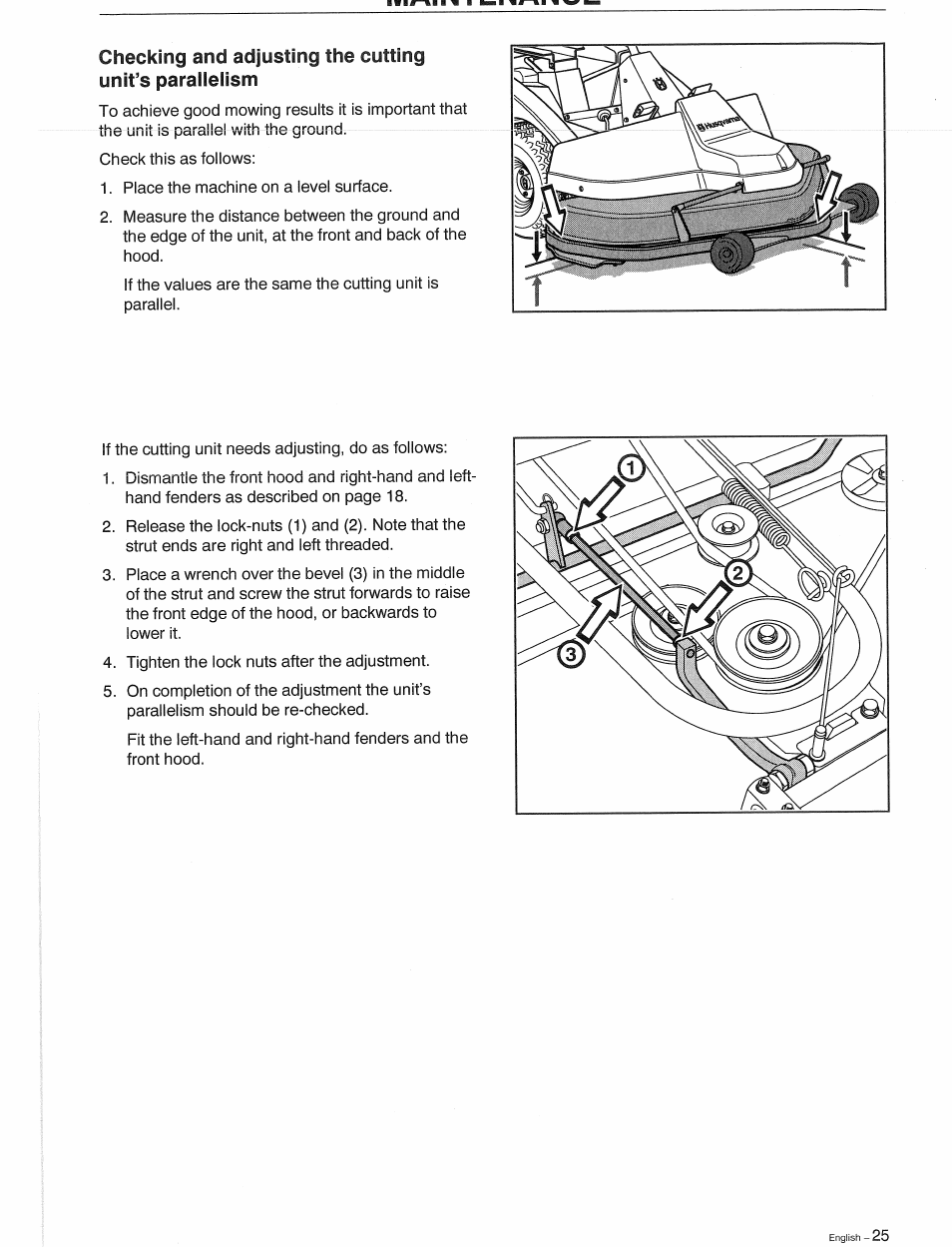 Husqvarna 1030 BioClip User Manual | Page 26 / 35