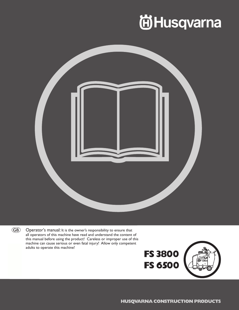 Husqvarna FS 6500 User Manual | 24 pages