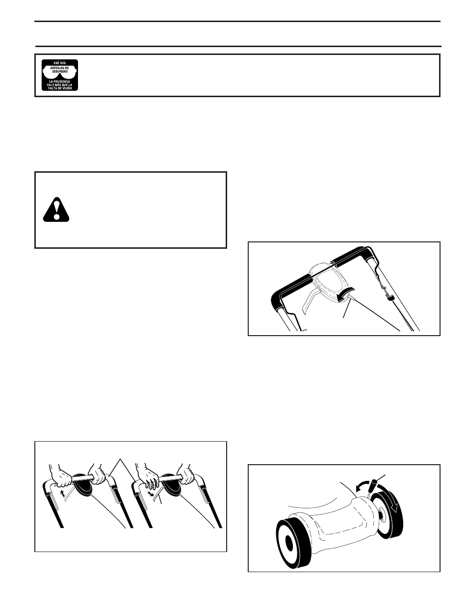 Operación, Como usar su segadora | Husqvarna 87521HVE User Manual | Page 23 / 64