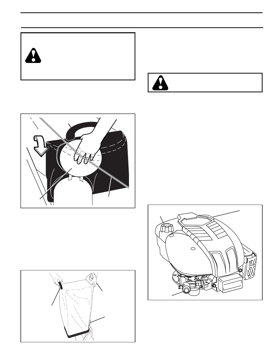 Operación, Antes de hacer arrancar el motor | Husqvarna 87521HVE User Manual | Page 25 / 64