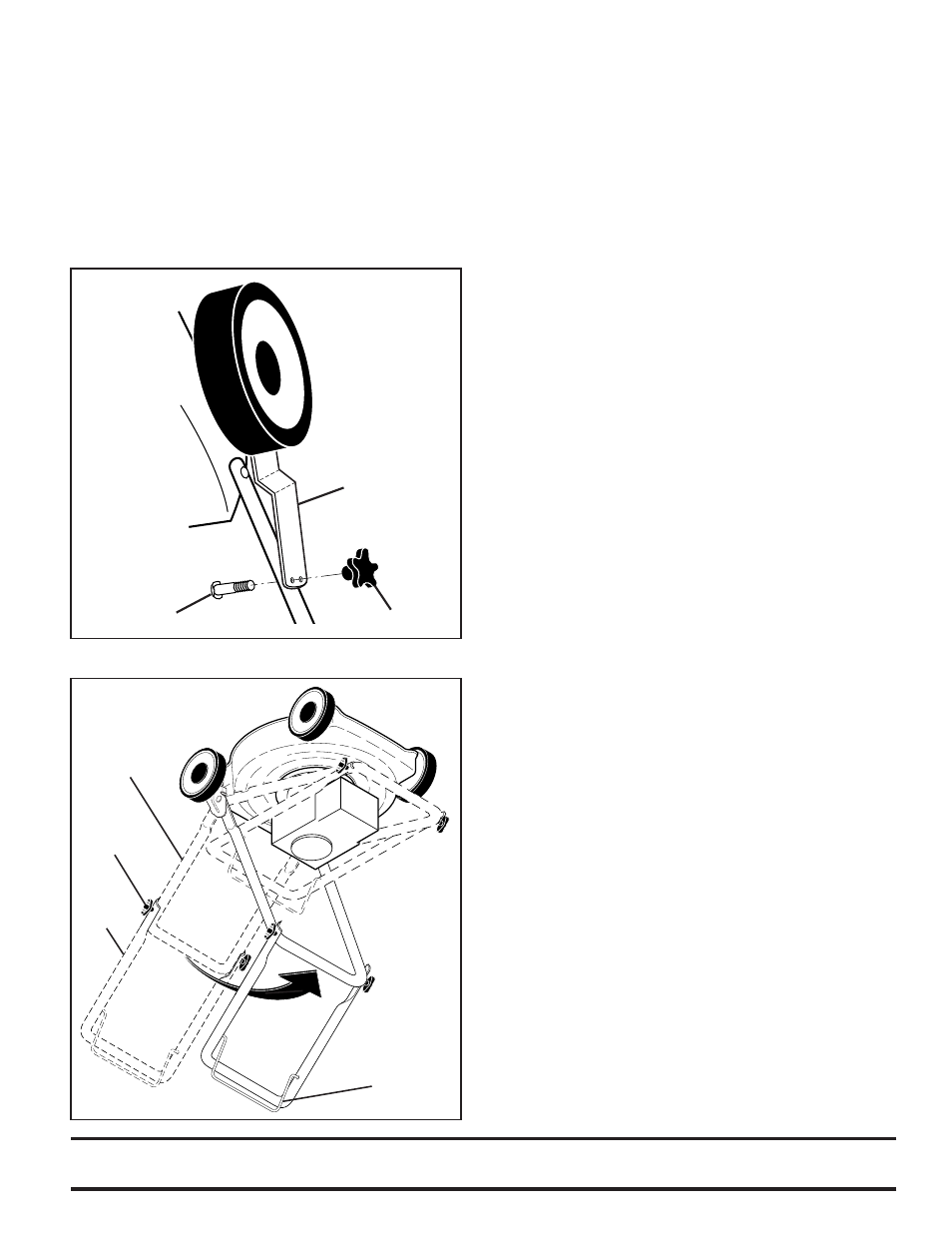 Entreposage, Tondeuse à gazon, Guidon (voir les figs. 22 et 23) | Husqvarna 87521HVE User Manual | Page 49 / 64
