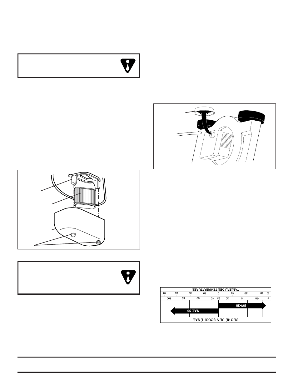 Entretien, Nettoy age, Moteur | Silencieux, Bougie d’allumage, Filtre à air (voir fig. 16), Lubrification du moteur, Changer l’huile de moteur (voir fig. 15) | Husqvarna 87521HVE User Manual | Page 52 / 64