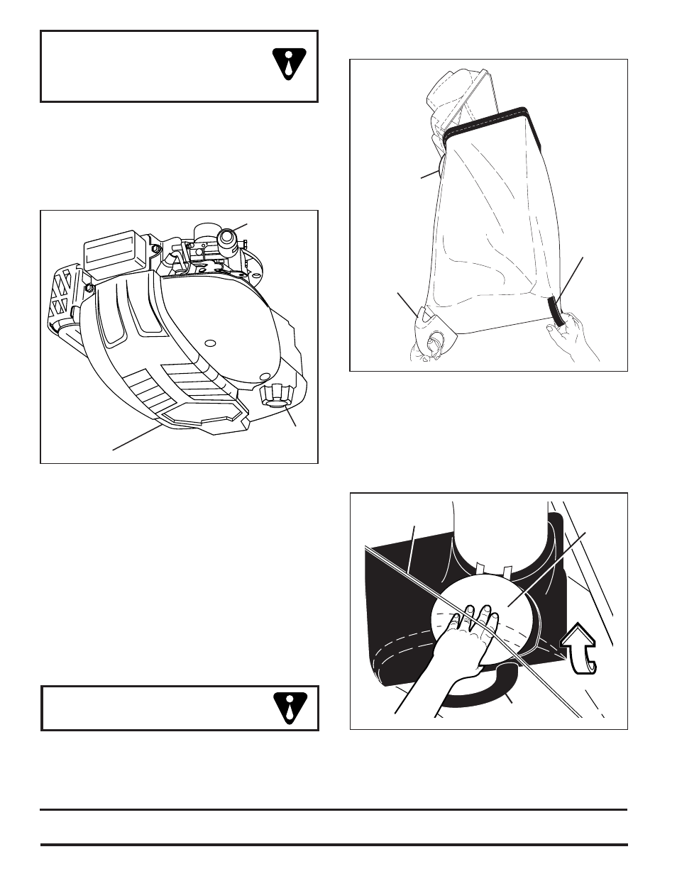 Utilisation, Av ant de démarrer le moteur, Ajouter de l’huile (voir fig. 12) | Ajoutez de l’essence (voir fig. 12) | Husqvarna 87521HVE User Manual | Page 56 / 64