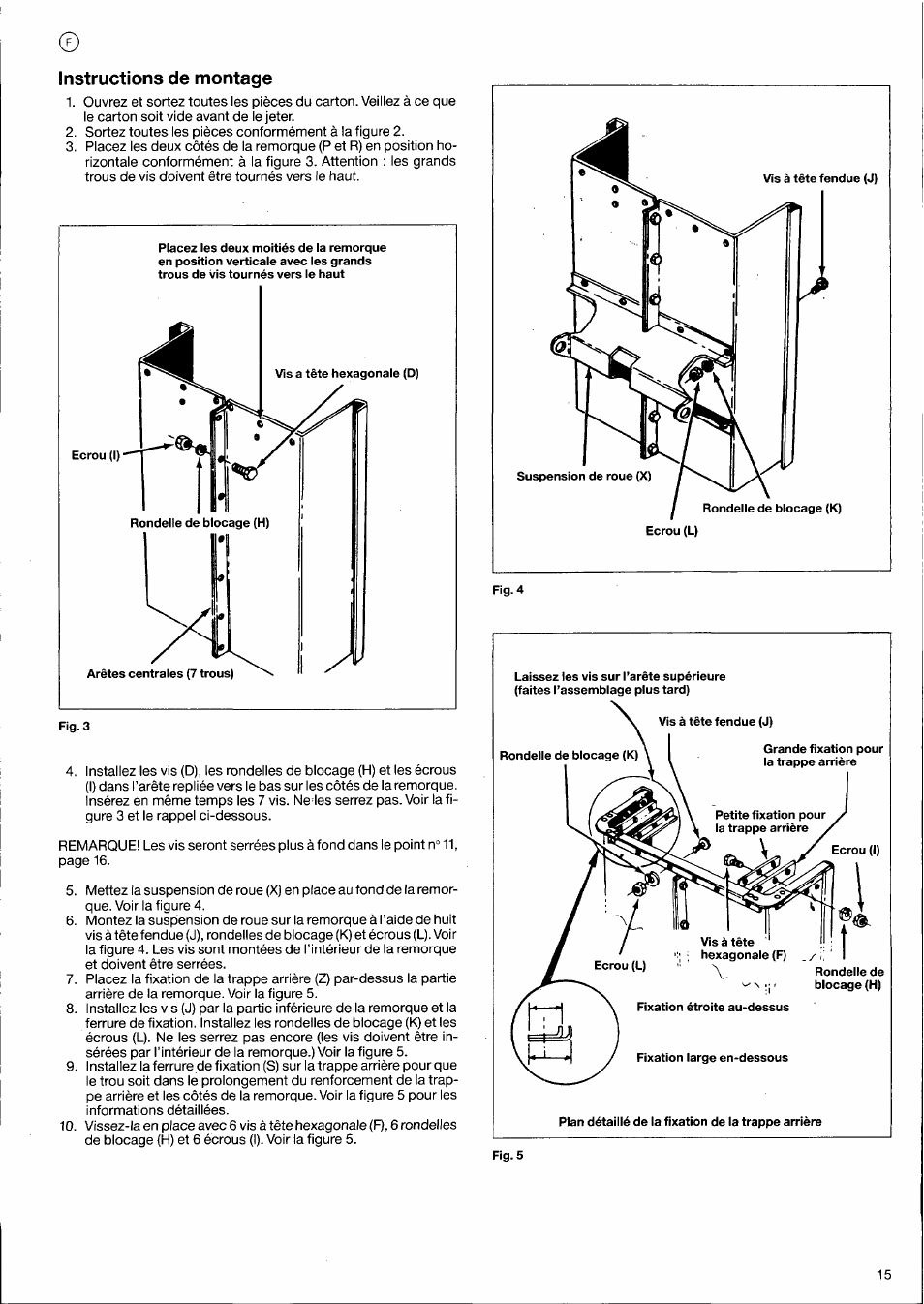 Instructions de montage | Husqvarna HO1997 1018467-97 User Manual | Page 14 / 23