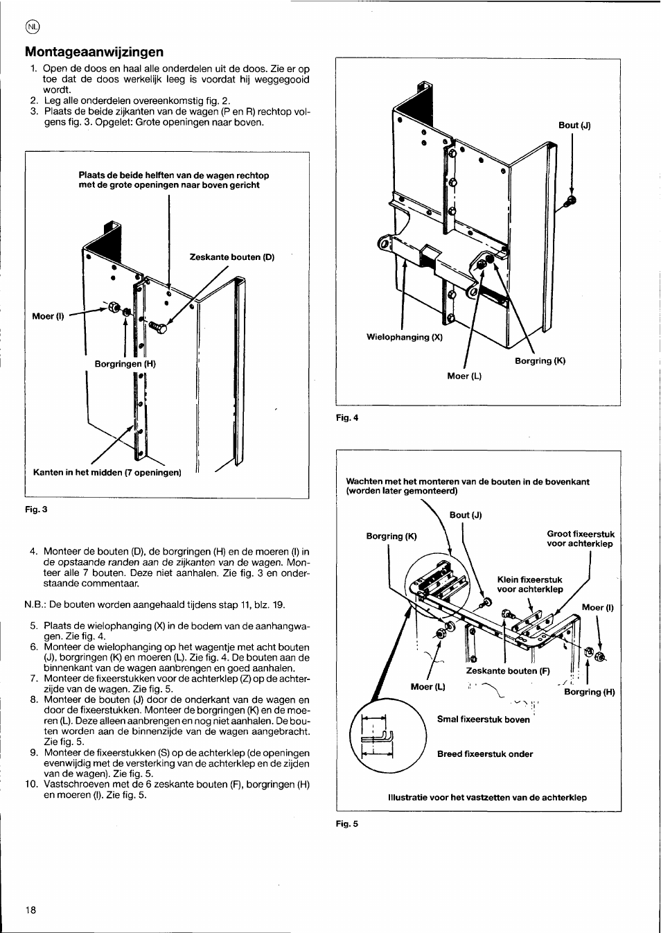 Montageaanwijzingen | Husqvarna HO1997 1018467-97 User Manual | Page 17 / 23